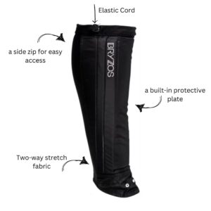 bryzos gaiters key features