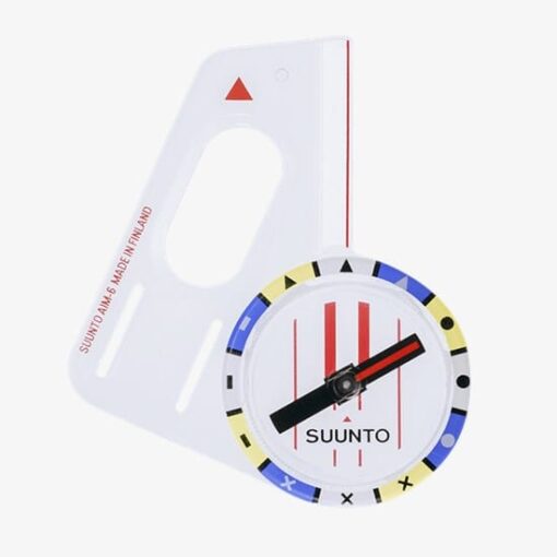 SUUNTO AIM-6 Left hand elite thumb compass, clearer and easier to read than ever - compass for top orienteers features an exceptionally stable needle