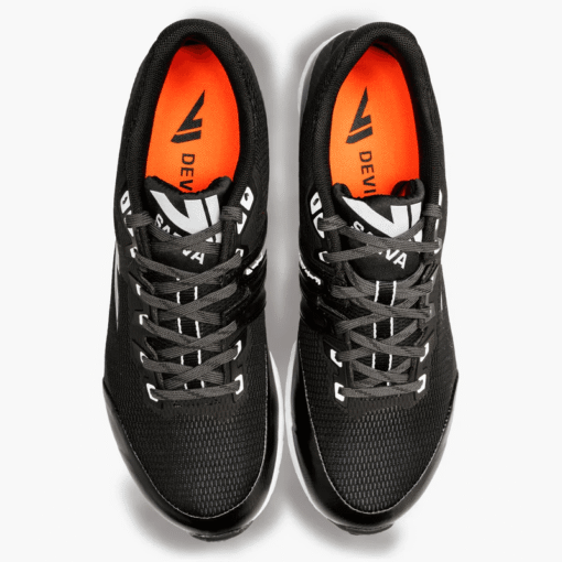VJ Sarva Devil 5 – A fast studded running shoe for versatile usage! Activity – Orienteering, Trail Running, Winter Running - top view