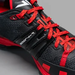 VJ IRock4 - orienteering shoes - Aggressive grip, now with soft anti-slip heel - fitlock system close up