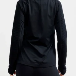 craft Core Charge Jersey Jacket Women black - on the model back