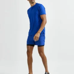 CRAFT Training ADV Essence Short Sleeve Tee, Men's front on the model