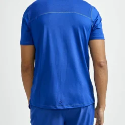 CRAFT Training ADV Essence Short Sleeve Tee, Men's back on the model