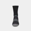 INOV8 active high sock black side 1 Inov8 Active High Running Sock black front view