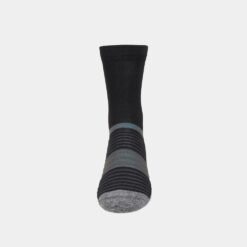 Inov8 Active High Running Sock black front view