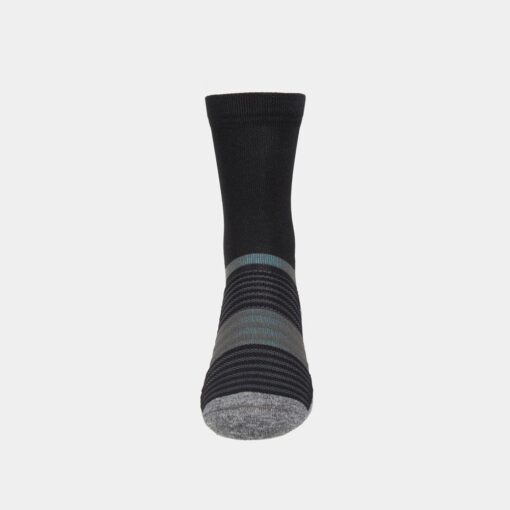 INOV8 active high sock black side 1 Inov8 Active High Running Sock black front view