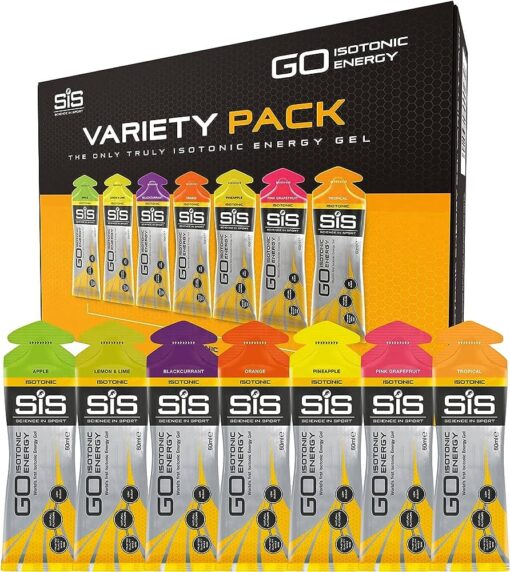 SIS GO Isotonic energy gels variety pack