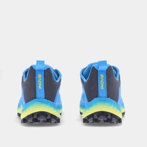 INOV8 Mudtalon Men dark-grey-blue-yellow (back) INOV8 Mudtalon Men dark-grey-blue-yellow (back)