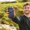 MIAS Overtrouser Navy 4 MIAS Overtrouser Navy showcasing packed trail running waterproof overtrousers UK