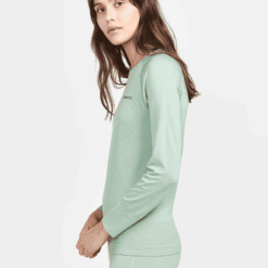 CRAFT CORE Dry Active Comfort Long Sleeve Women MOSS (front)