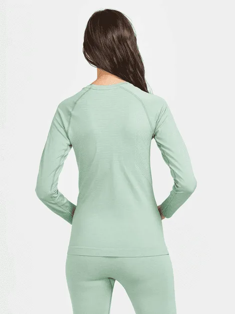 CRAFT CORE Dry Active Comfort Long Sleeve Women MOSS (back)