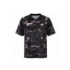 TRUE STORY Classic brown mesh orienteering shirt with loose fit, lightweight ventilation and V-neck design