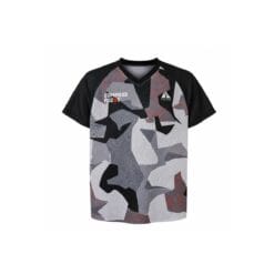 TRUE STORY Classic grey mesh orienteering shirt with loose fit, lightweight breathable fabric and V-neck
