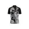 TRUE-STORY-Orienteering-Shirt-Elite-grey-short-sleeve TRUE STORY Elite grey short sleeve orienteering shirt with ergonomic fit, half zip and breathable performance fabric