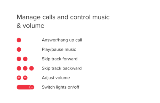 suunto wing headphones device controls