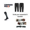 Compass point Bundle_No2 - special offer for buying a bundle of Noname orienteering socks, Noname short orienteering pants and vapro description holder