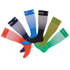 NONAME Striped orienteering socks all colours