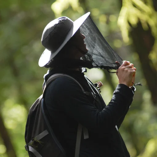 lifesystems pop up mosquito and midge headnet hat