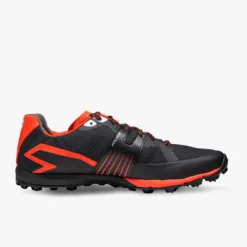 VJ BOLD XI orienteering shoe black/red Fitlock ensures fit view