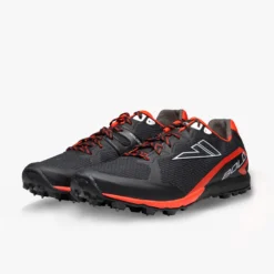 VJ BOLD XI orienteering shoe black/red angle view