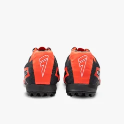 VJ BOLD XI orienteering shoe black/red back view