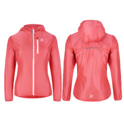 Noname-windshell-jacket-woman's-coral