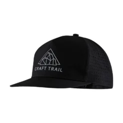 Craft CTM Distance Tech Trucker Cap breathable running cap with mesh lining black