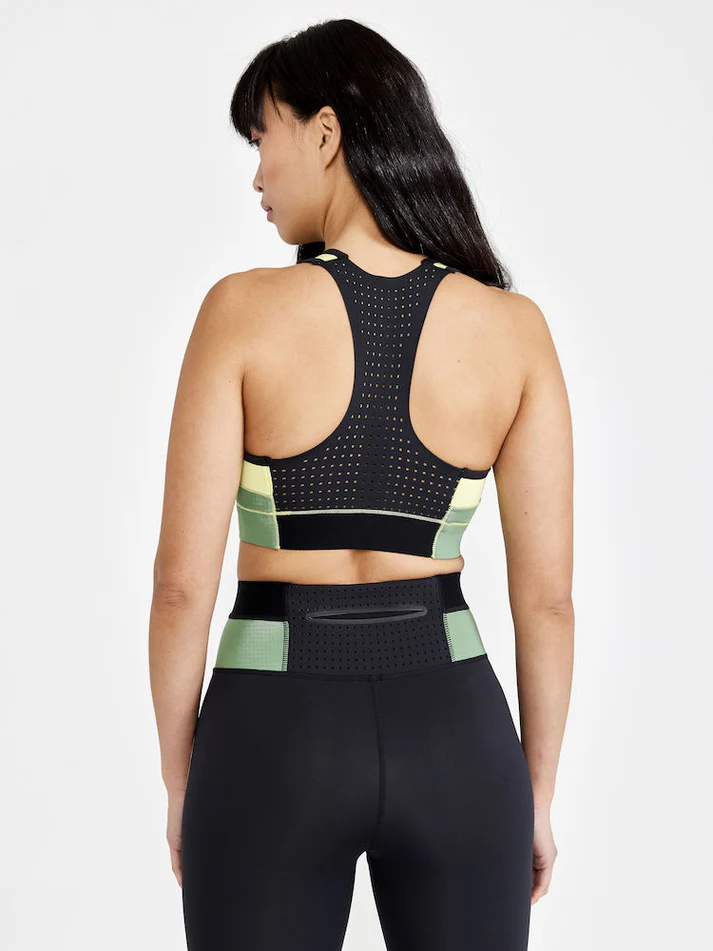 craft PRO Charge Blocked Sport Top Women back
