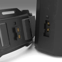 silva Free 1200 S - A cordless, modular headlamp with 1200 lumen and a powerful battery, ideal for cross-country skiing and trail running - connection close up