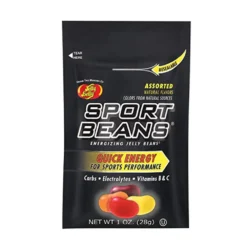 Grab Jelly Belly Sport Beans - lightweight, electrolyte-packed energy gummies ideal for orienteering. Trusted by runners for fast fuel pack of 28g Flavour: assorted