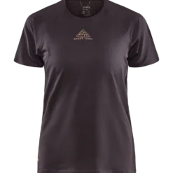 craft PRO Trail SHORT SLEEVE Tee WOMEN Front COLOUR-slate