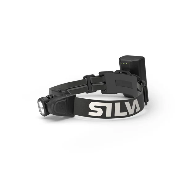 SILVA FREE 1200M1200 lumen in a cordless design with a powerful long-distance battery for trail running, cross-country skiing, and longer activities. DETAIL 8