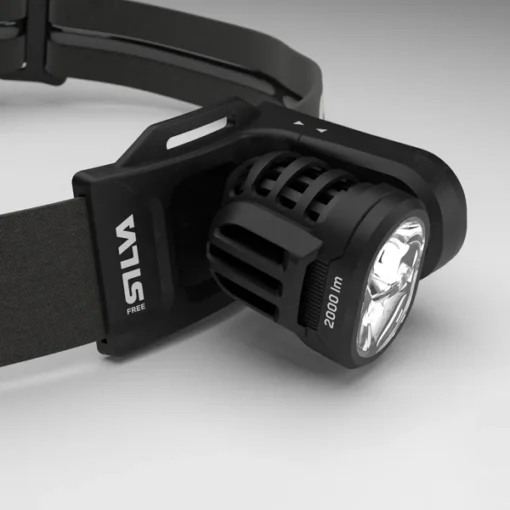 SILVA FREE 2000 M Headlamp close up detail 2