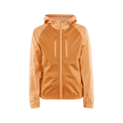 Front view of CRAFT PRO Trail 2L Light Weight Jacket Women – waterproof trail running jacket with taped seams