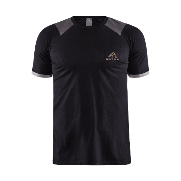 CRAFT PRO Trail Fuseknit Short Sleeve Mens Tee is a thin t-shirt for intense trail running in hot conditions.