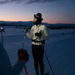 2000 lm Silva Free 2000 L headlamp outdoor in use