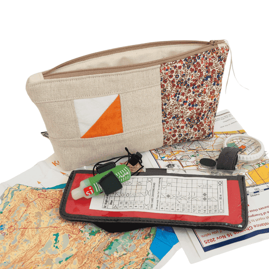 handmade Journey Zip Bag – Stylish Organizer for Essentials