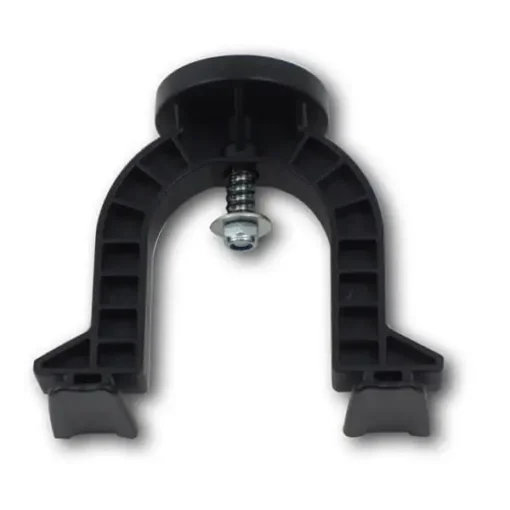 Orientsport-map-holder-part Close-up of Orientsport O’Map map holder clamp, mounting on VTT handlebars (22-33 mm) with tool-free tightening