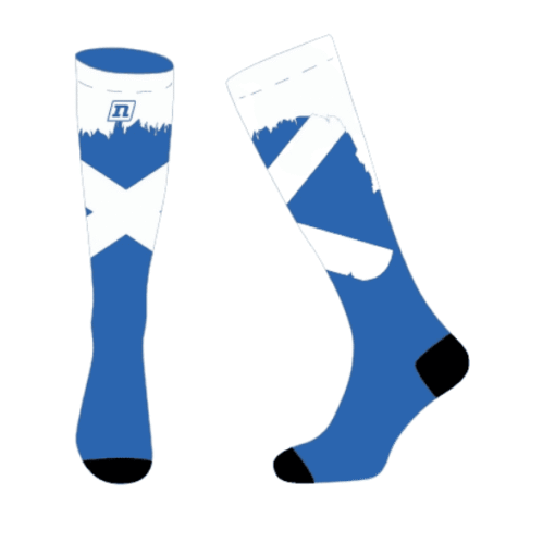 NONAME Digital-Printed Orienteering Socks – Knee High Performance Socks (Unisex)