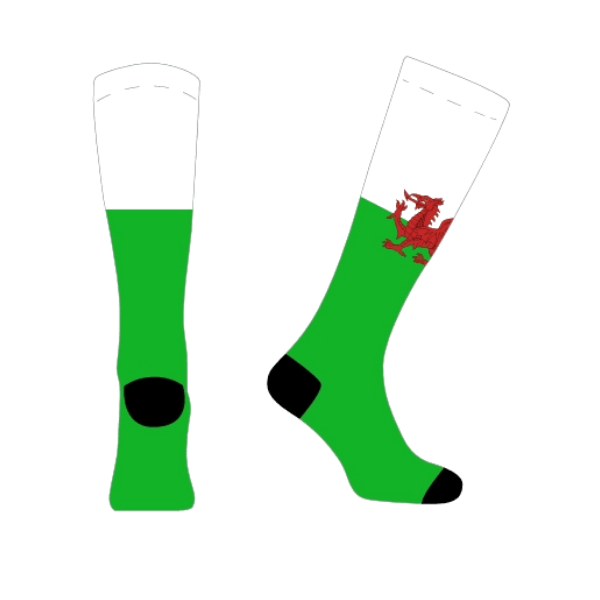 Knee high NONAME orienteering socks - Wales
