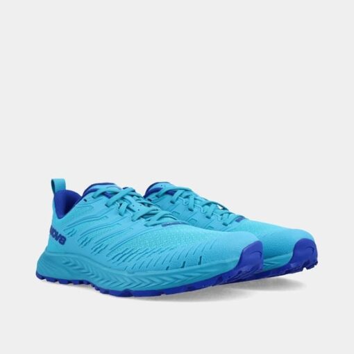 inov8-trailflyspeedv2-w-teal-preview Pair of INOV8 TrailFly Speed V2 women’s trail shoes in teal