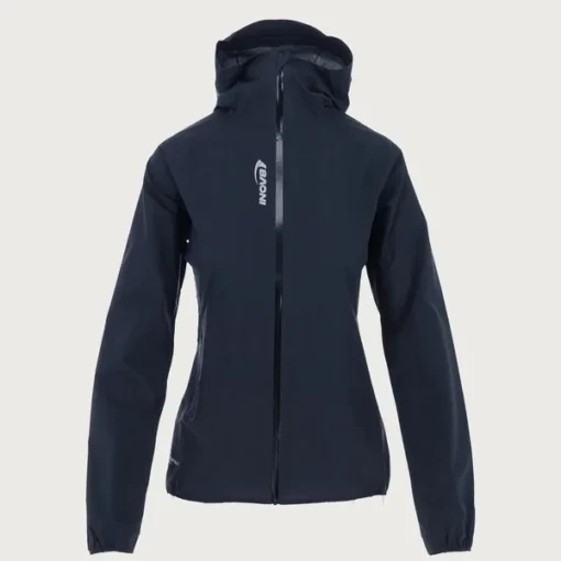 inov8-stormshellv2-w-black-front Inov8 Stormshell V2 women's running jacket black