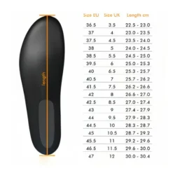 Barku shoe size chart