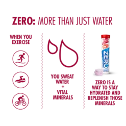 ZERO is a refreshing sugar free electrolyte drink with zero calories that makes it simple and easy to stay hydrated