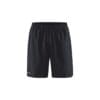 Craft PRO Charge Tech Shorts Men's Black Front View – Lightweight Stretch Training Shorts