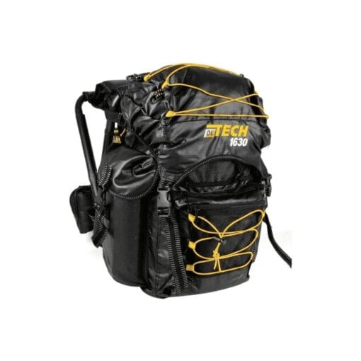 OL-Tech 1630 chair rucksack 30 litre orienteering backpack with built-in seat Black/Yellow