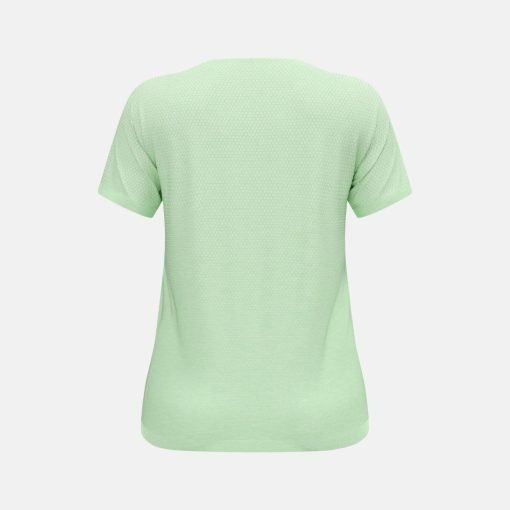 Odlo Essential Seamless Running T-Shirt in Ambrosia Ambrosia back view