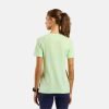 Odlo Essential Seamless Running T-Shirt worn by female runner back view