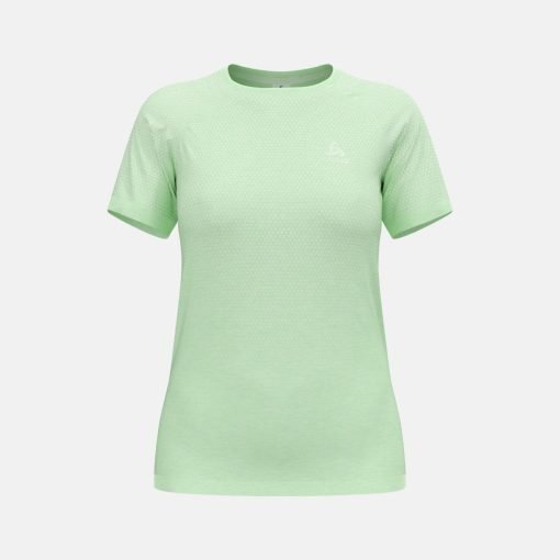 Odlo Essential Seamless Running T-Shirt in Ambrosia Ambrosia front view