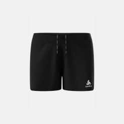 ODLO Women's Zeroweight 3 Inch Running Shorts in Black
